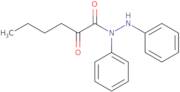 N-(2-Oxo-hexanoyl) N,N-diphenylhydrazide