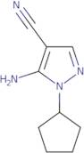 5-Amino-1-cyclopentyl-1H-pyrazole-4-carbonitrile