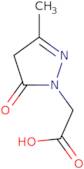 2-(3-Methyl-5-oxo-4,5-dihydro-1H-pyrazol-1-yl)acetic acid