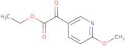 Ethyl 2-(6-methoxy-3-pyridyl)-2-oxoacetate