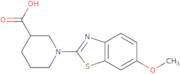 1-(6-Methoxybenzo[D]thiazol-2-yl)piperidine-3-carboxylic acid