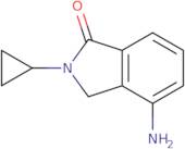 4-Amino-2-cyclopropyl-2,3-dihydro-1H-isoindol-1-one