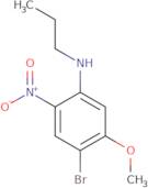 2-Bromo-4-nitro-5-(propylamino)anisole