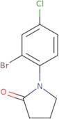 1-(2-Bromo-4-chlorophenyl)pyrrolidin-2-one