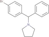 1-Bromo-4-(1-phenyl-1-pyrrolidinomethyl)benzene