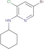 5-Bromo-3-chloro-2-cyclohexylaminopyridine