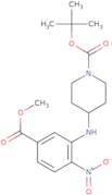 tert-Butyl 4-{[5-(methoxycarbonyl)-2-nitrophenyl]amino}piperidine-1-carboxylate