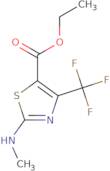 Ethyl 2-(methylamino)-4-(trifluoromethyl)-1,3-thiazole-5-carboxylate