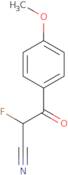 2-Fluoro-3-(4-methoxyphenyl)-3-oxopropanenitrile