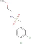 1-(3,4-Dichlorophenyl)-N-(2-methoxyethyl)methanesulfonamide