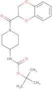 [1-(2,3-Dihydro-benzo[1,4]dioxine-2-carbonyl)-piperidin-4-yl]-carbamic acid tert-butyl ester