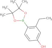 3-Ethyl-4-(4,4,5,5-tetramethyl-1,3,2-dioxaborolan-2-yl)phenol