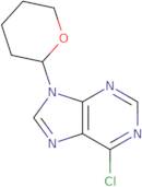 6-Chloro-9-(tetrahydro-2H-pyran-2-yl)purine