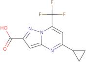 5-Cyclopropyl-7-(Trifluoromethyl)Pyrazolo[1,5-a]Pyrimidine-2-Carboxylic Acid