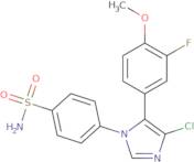 4-[4-Chloro-5-(3-Fluoro-4-Methoxyphenyl)-1H-Imidazol-1-Yl]Benzenesulfonamide