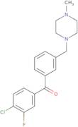 (4-Chloro-3-fluorophenyl){3-[(4-methyl-1-piperazinyl)methyl]phenyl}methanone