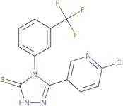 5-(6-Chloro-3-Pyridyl)-4-[3-(Trifluoromethyl)Phenyl]-4H-1,2,4-Triazole-3-Thiol