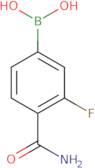 4-Carbamoyl-3-fluorophenylboronic acid