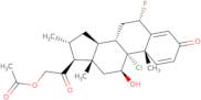 9-Chloro-6a-Fluoro-11b-Hydroxy-21-Acetoxy-16a-Methylpregna-1,4-Diene-3,20-Dione