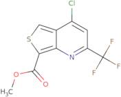 4-Chloro-2-(Trifluoromethyl)-Thieno[3,4-b]Pyridine-7-carboxylic Acid Methyl Ester