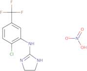 N-(2-Chloro-5-(trifluoromethyl)phenyl)-4,5-dihydro-1H-imidazol-2-amine mononitrate