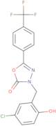 3-(5-Chloro-2-Hydroxybenzyl)-5-[4-(Trifluoromethyl)Phenyl]-1,3,4-Oxadiazol-2(3H)-One
