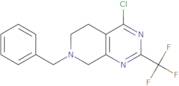 4-Chloro-5,6,7,8-Tetrahydro-7-(Phenylmethyl)-2-(Trifluoromethyl)-Pyrido[3,4-d]Pyrimidine