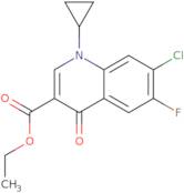 7-Chloro-1-Cyclopropyl-6-Fluoro-4-Oxo-1,4-Dihydro-Quinoline-3-Carboxylic Acid Ethyl Ester