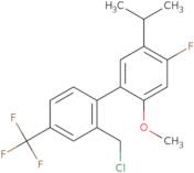 2'-(Chloromethyl)-4-fluoro-2-methoxy-5-(1-methylethyl)-4'-(trifluoromethyl)-1,1'-biphenyl