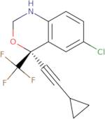 (4S)-6-Chloro-4-(2-cyclopropylethynyl)-1,4-dihydro-4-(trifluoromethyl)-2H-3,1- benzoxazine