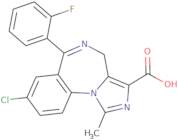 8-Chloro-6-(O-Fluorophenyl)-1-Methyl-4H-Imidazo[1,5-a][1,4]Benzodiazepine-3-Carboxylic Acid