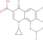 1-Cyclopropyl-8-(Difluoromethoxy)-6,7-Difluoro-4-Oxo-1,4-Dihydro-3-Quinolinecarboxylic Acid