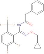 N-{(Z)-[(Cyclopropylmethoxy)Amino][2,3-Difluoro-6-(Trifluoromethyl)Phenyl]Methylene}-2-Phenylacetamide