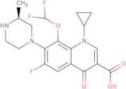 1-Cyclopropyl-8-(Difluoromethoxy)-6-Fluoro-7-[(3S)-3-Methylpiperazin-1-Yl]-4-Oxoquinoline-3-Carb...