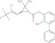 1-{3-[(1E)-2-Chloro-3,3,3-trifluoro-1-propen-1-yl]-2,2-dimethylcyclopropyl}-2-(2-methyl-3-biphenylyl)ethanone