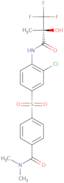 4-[[3-Chloro-4-[[(2R)-3,3,3-trifluoro-2-hydroxy-2-methyl-1-oxopropyl]amino]phenyl]sulfonyl]-N,N-dimethylbenzamide