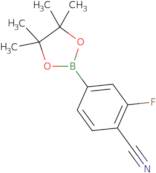 4-Cyano-3-fluorophenylboronic acid pinacol ester