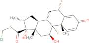 S-(Chloromethyl) (6α,11α,16α,17α)-6,9-difluoro-11,17-dihydroxy-16-methyl-3-oxoandrosta-1,4-diene-1…