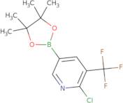 2-Chloro-3-(trifluoromethyl)pyridine-5-boronic acid pinacol