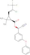 (1R,3R)-3-[(1Z)-2-Chloro-3,3,3-trifluoro-1-propen-1-yl]-2,2-dimethylcyclopropanecarboxylic Acid (R…