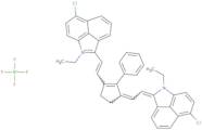 6-Chloro-2-[2-(3-[(6-chloro-1-ethylbenz[c,d,]indole-2[1H]-ylidene)ethylidene]-2-phenyl-1-cyclopenten-1-yl)ethenyl]-1-ethylbenz[c,d]i ndolium tetrafluoroborate