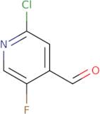 2-chloro-5-fluoropyridine-4-carbaldehyde