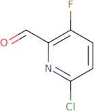 6-chloro-3-fluoropyridine-2-carbaldehyde