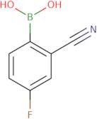 (2-cyano-4-fluorophenyl)boronic Acid