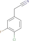 2-(4-chloro-3-fluorophenyl)acetonitrile