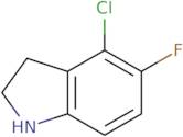 4-chloro-5-fluoro-2,3-dihydro-1h-indole