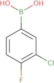 (3-chloro-4-fluorophenyl)boronic Acid