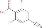 4-cyano-2,6-difluorobenzoic Acid