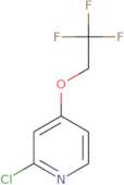 2-chloro-4-(2,2,2-trifluoroethoxy)pyridine