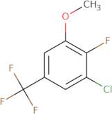 1-chloro-2-fluoro-3-methoxy-5-(trifluoromethyl)benzene